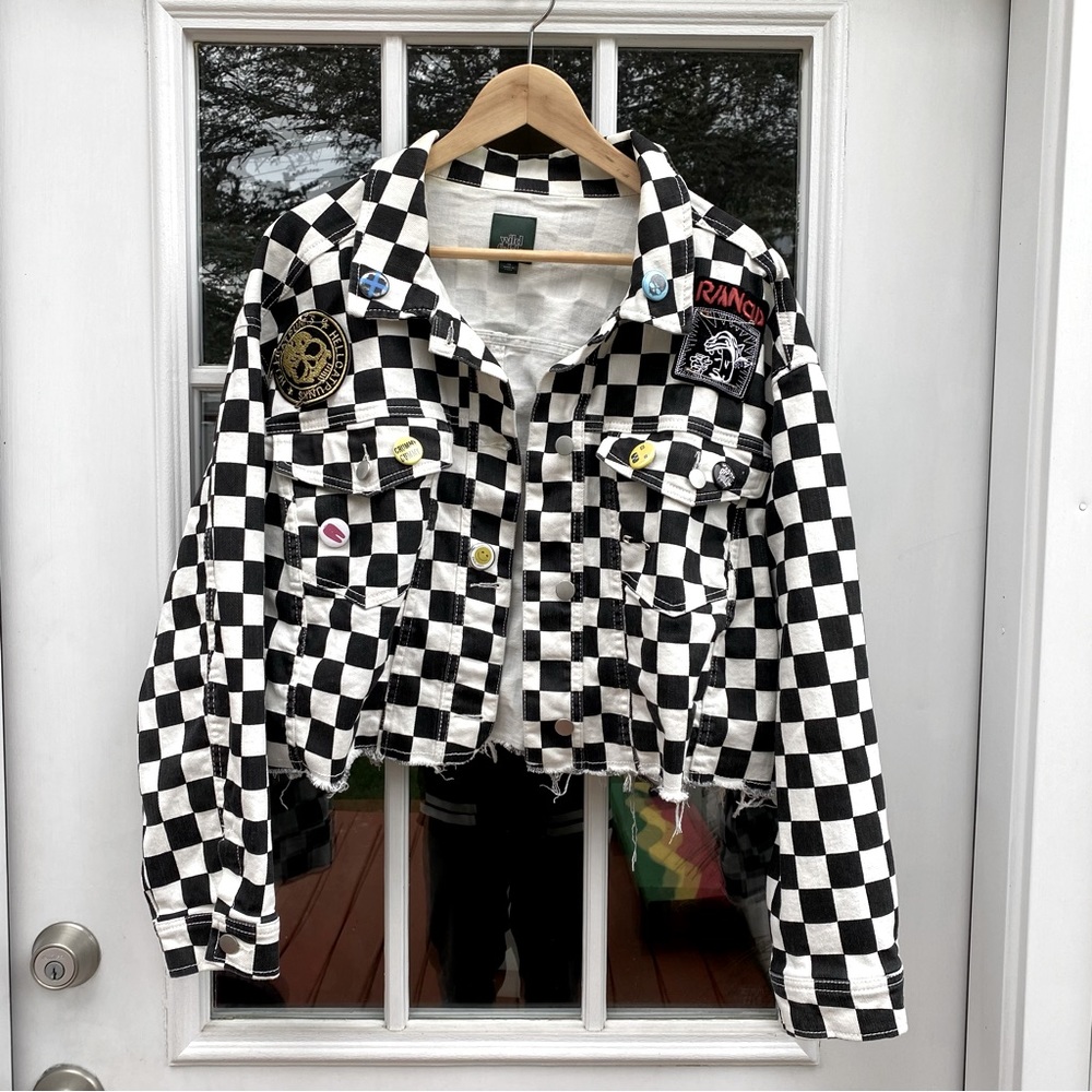 Punk Rock jacket 🤘🏿 Customized